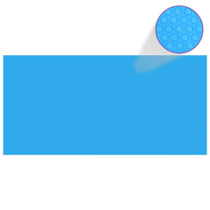 Rectangular Pool Cover 177 x 87 inch PE Blue product